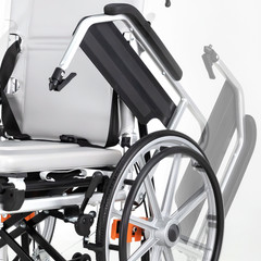 Transport Wheelchair for Adults, Recline Wheelchair with High Back & Removable