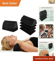 4-Layer Adjustable Neck and Shoulder Relaxer – Ergonomic EVA Support Pillow