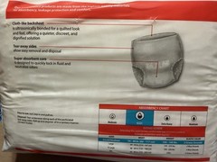 Cardinal Health Underwear 20 count SURE CARE Plus Heavy Absorbency S/M (34″-46″)