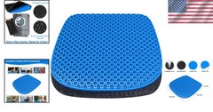 Ultimate Comfort Gel Seat Cushion for Long Sitting – Waterproof & Soft