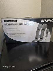 Renpho Air Compression Leg Massager For Full Legs & Feet Massage RF-ALM070