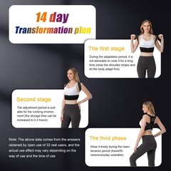 Adjustable Back Brace Posture Corrector for Men & Women – Breathable Support, Pa