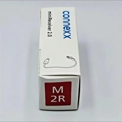 MiniReceiver 2.0 Hearing Aids – Compatible with Siemens & Miracle-Ear, Red Right