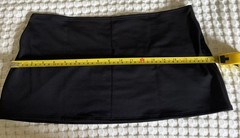 Ostomy Support Garment Women’s Curvy Wrap Colostomy Bag Covers (black, XL)