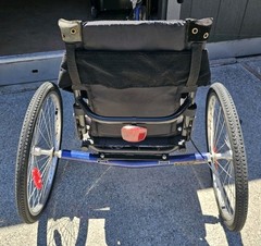 Quickie Bulletproof Handcycle 15″ W Seat Front End Accelerator