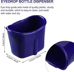 2 Pcs Eye Drop Guide Dispenser Portable Reusable Eye Dropper Tool for Elderly…