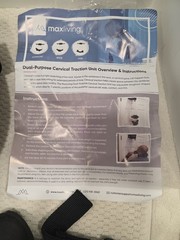 maxliving Dual-Purpose Cervical Traction Unit with Vertical Pull Adapter