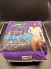 Men Underwear 12 Hours Protection Maximum Absorbency Size L|G 35-43 In