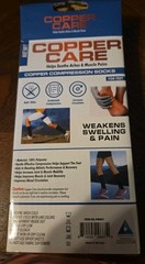 Copper Care Unisex Adult Compression Socks Soothes Aches & Pains Men/ Women New