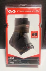 McDavid 195 Ultralight Lace-up Ankle Brace Level 3-Size Small – Fast Free Ship