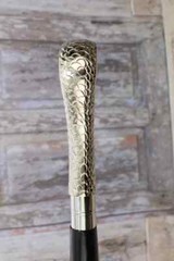 3 Folding Design Antique Brass walking Stick Cane Hand Painted Beautiful Gift