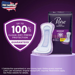 Overnight Incontinence & Postpartum Pads for Bladder Leaks, 8 Drop, 36 Count👌✅