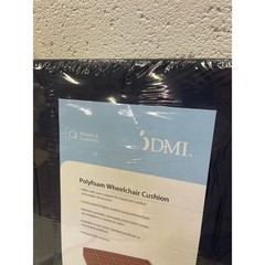 DMI Seat & Chair Cushion for Wheelchairs, Scooters for Support & Height 18X16X3″