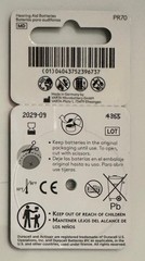NEW Duracell Size 10 Activair PR70 Hearing Aid Batteries (80 Pack) Exp 09/29