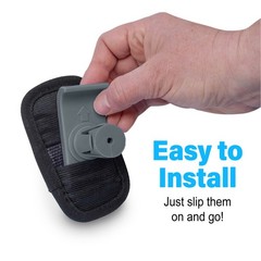 BUNDLE: Top Glides FlexFit Universal Ski Glides with FREE GlideSocks – All Color