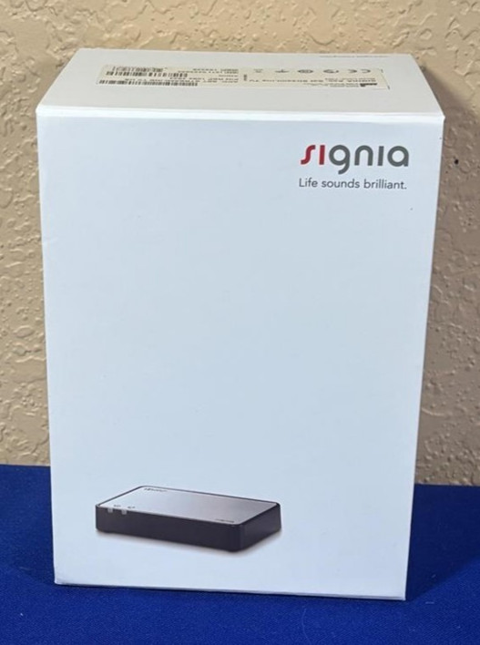 SIGNIA STREAMLINE TV ADAPTER TV03 FOR SIGNIA WIRELESS HEARING AIDS