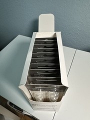 LOT OF 10 Packs Oticon miniFit 8mm BASE DOUBLE Domes For Hearing Aids 100 TOTAL!