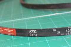 2 tri power ax53 drive belts for a 21st Century Scientific Inc Bounder Plus Off-