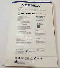 NEENCA HX051 Professional Knee Brace Size 2XL Black & White Sport Active Support