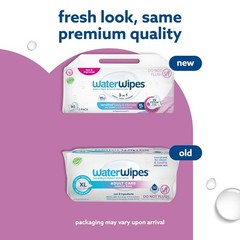 3 Pack WaterWipes for Adults – 90 Sensitive XL Wipes, 99.9% Water, Daily Use New