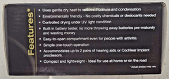 New Serene Innovations DB-100 Compact White ReNew Hearing Aid Dryer & Freshener