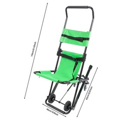 Manual Stair Chair Foldable Emergency Stair Chair Portable Transport Stair Chair