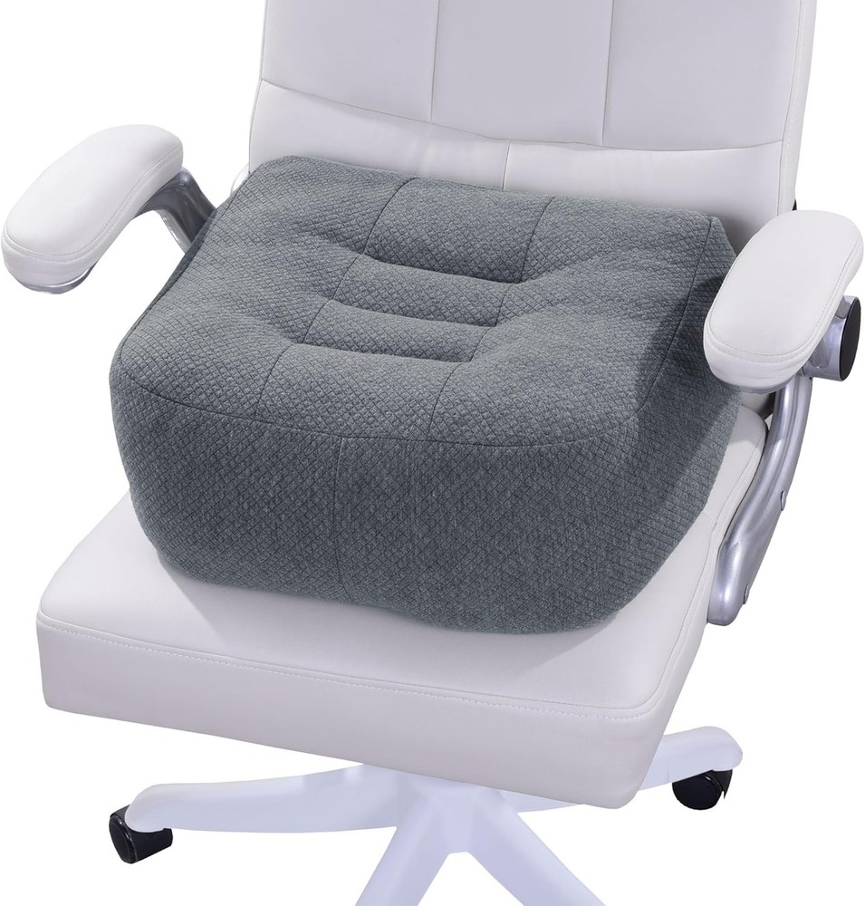 Extra Thick Chair Cushions for Office,6 in Breathable Adult Booster Seat for Car