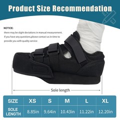 Forefoot Off-Loading Post Op Shoe Closed Toe Walking Boot for Broken Toe Orth…