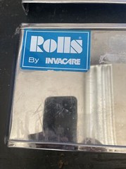 Invacare Rolls Arm Rest Side Covers 18 X 6 Inches Vintage Wheelchair Parts