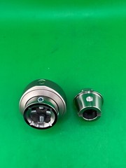 Prosthetic quick change release adapter w/ extra male pyramid insert. New