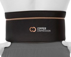 NEW Copper Compression CCRBB/BS3 Copper Infused SMALL/MEDIUM Black Back Brace