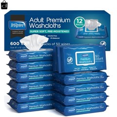 Disposable Aloe Vera Washcloths for Adults – 600 Count for Total Comfort