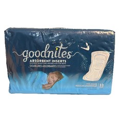 GoodNites Disposable Absorbent Inserts For Boys One Size Refill Pack 33 CT.