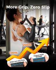 Copper-Infused Compression Arm Sleeve for Men & Women [Stronger Support