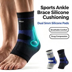 Ankle Support Brace Running Compression Sleeve Socks Elastic Foot Pain Relief