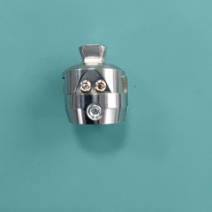 45mm Sliding Pyramid Double Adapter Prosthetic Connector Stainless Steel