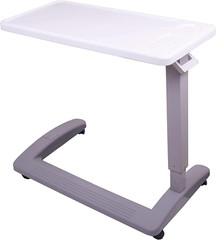 Overbed Table and Hospital Bed Table – Table with Wheels – over the Bed Table