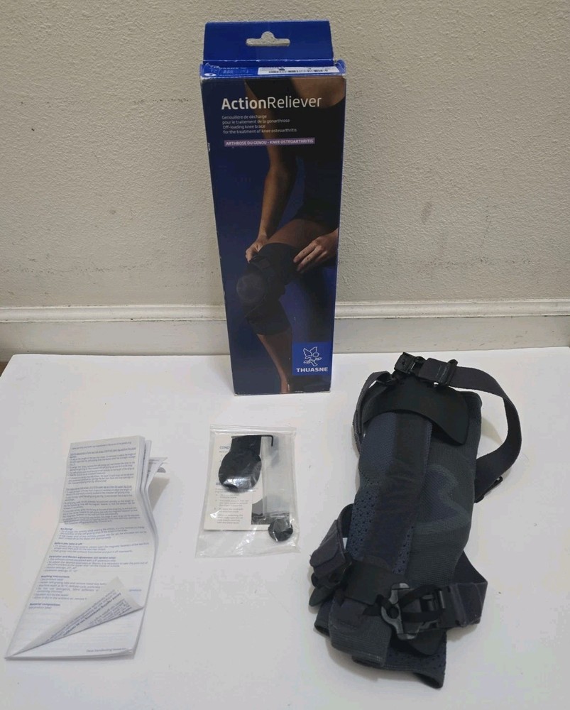 Thuasne „Action Reliever“ Knee Brace Size 3 Left Medial/Right Lateral L/M Grey