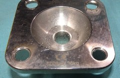 1 APC 18191 SS-425BH 300 lbs Prosthetic Stainless Pyramid Adapter Center Hole