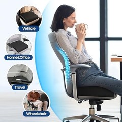 Cushion Lab Patented Pressure Relief Seat Cushion for Long Sitting Hours