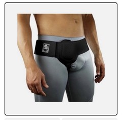 Everyday Medical Inguinal Hernia Support for Men Fits Left/Right Post SurgeryS/M