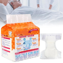 10Pcs Large Capacity Disposable Adult Diapers Breathable Quick Water Absorption