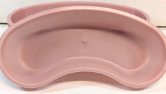Comfort Axis 700 cc Kidney Shaped Rose Emesis Basin with Graduations Pack of 5