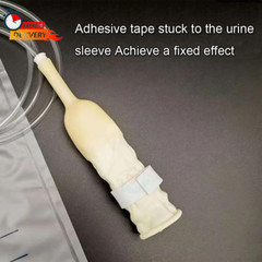 Condom Catheter External self Sealing Set 10pcs Male Condom Catheter 1pcs 500ml