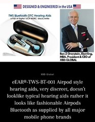 Hearing Aids Bluetooth Air pods style. YES, IT’S HEARING AIDS 2 In ONE