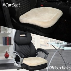 LLB Genuine Sheepskin Car Seat Cushion Seat Covers for Cars Trucks SUV Comfor…