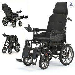 Quelith Foldable Electric Wheelchair Intelligent Power Wheelchairs Free Shipping