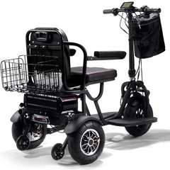 MotoTec Folding Mobility Electric Trike 48v 1000w Dual Motor Lithium – NEW MODEL
