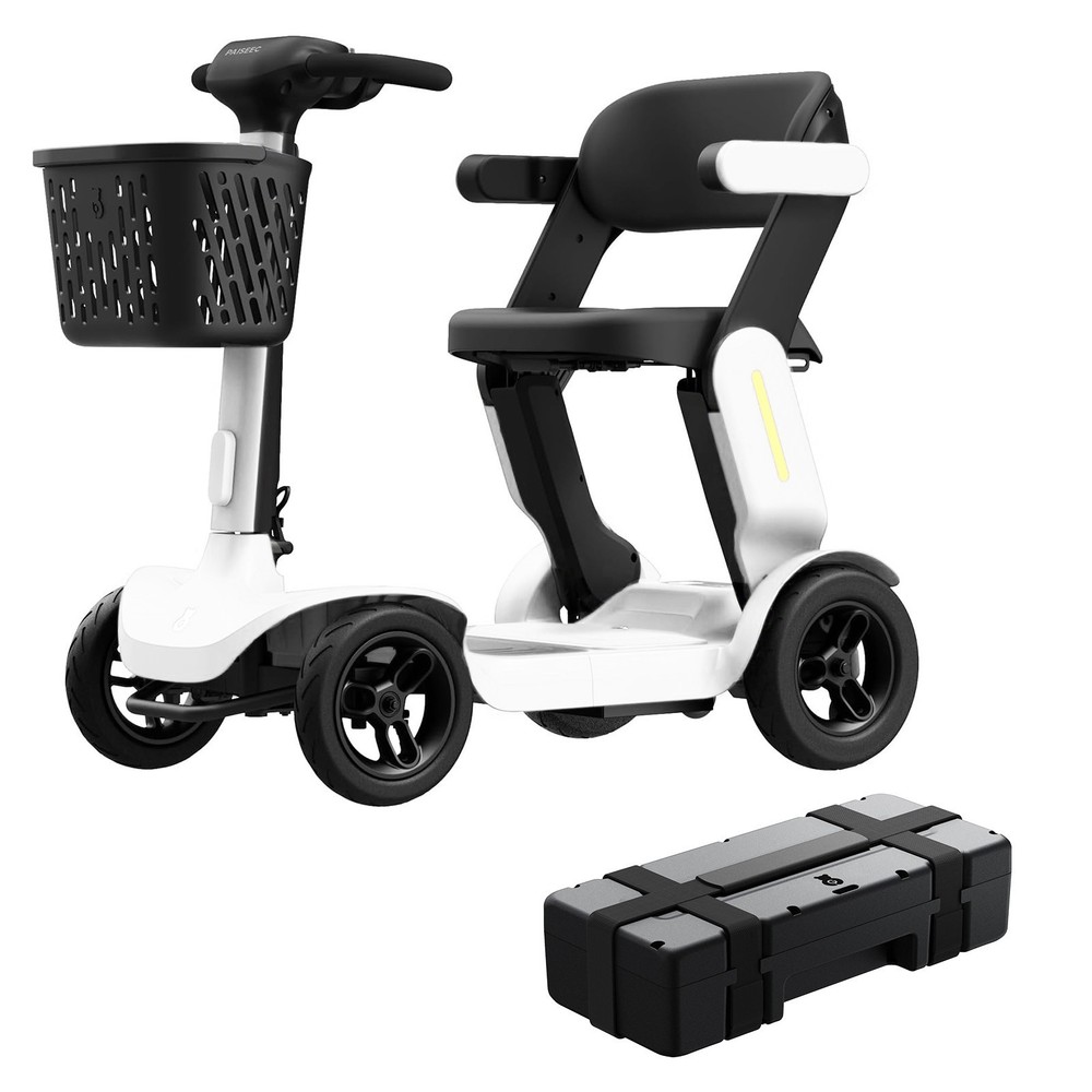 4 Wheel Folding Mobility Scooter Electric Power Wheelchairs Long Range -OPEN BOX