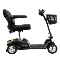 Pride S49 Go Go® Ultra X 4-Wheel Travel Mobility Scooter-12AH Batts-1 year labor